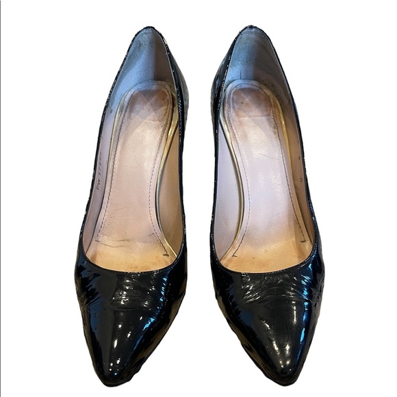 STUART WEITZMAN Black patent pumps Size 8 - Picture 4 of 10